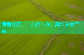 海角社区：、乱伦小说、黑料分享平台