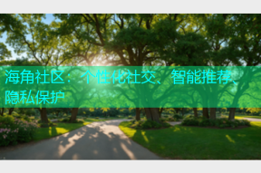 海角社区：个性化社交、智能推荐、隐私保护