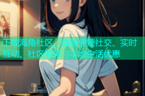 下载海角社区，体验便捷社交、实时互动、社区服务与本地生活优惠