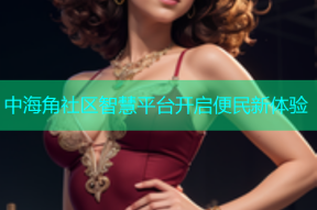 中海角社区智慧平台开启便民新体验