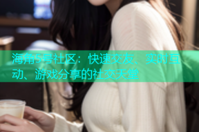 海角5号社区：快速交友、实时互动、游戏分享的社交天堂