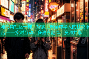 与海角社区一样，探索汇聚全球华人的社交平台——实时互动、多语言翻译、资源共享