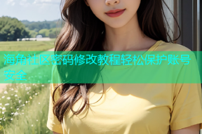 海角社区密码修改教程轻松保护账号安全