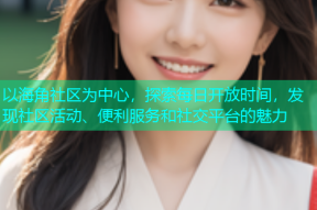 以海角社区为中心，探索每日开放时间，发现社区活动、便利服务和社交平台的魅力