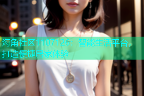 海角社区1107126：智能生活平台，打造便捷居家体验