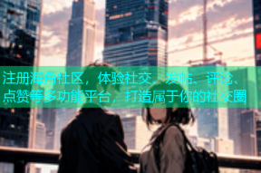 注册海角社区，体验社交、发帖、评论、点赞等多功能平台，打造属于你的社交圈