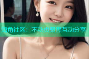 海角社区：不动页聚焦互动分享