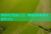 海角网页登录入口：便捷信息查询与服务平台