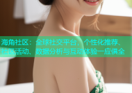 海角社区：全球社交平台，个性化推荐、社区活动、数据分析与互动体验一应俱全