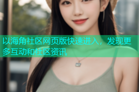 以海角社区网页版快速进入，发现更多互动和社区资讯