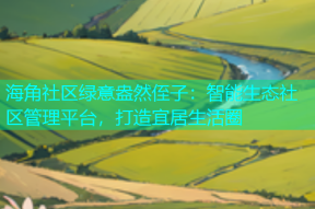 海角社区绿意盎然侄子：智能生态社区管理平台，打造宜居生活圈
