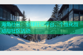 海角社区：全球社交平台，个性化互动与社区活动