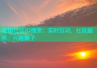 海角社区ID搜索：实时互动、社区服务、兴趣圈子