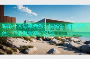 海角社区绿意盎然：妈妈生日庆祝平台，打造温馨亲子时刻