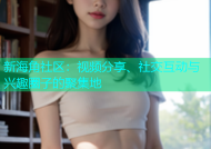 新海角社区：视频分享、社交互动与兴趣圈子的聚集地