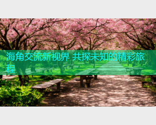 海角交流新视界 共探未知的精彩旅程  第1张