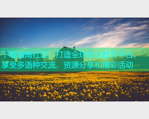 下载海角社区，打造全球华人社交平台，享受多语种交流、资源分享和精彩活动  第2张