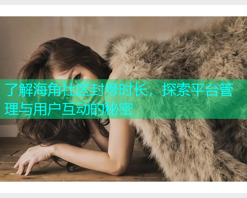 了解海角社区封号时长，探索平台管理与用户互动的秘密  第2张