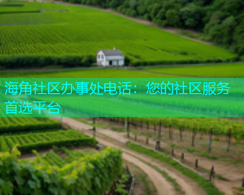 海角社区办事处电话：您的社区服务首选平台  第1张